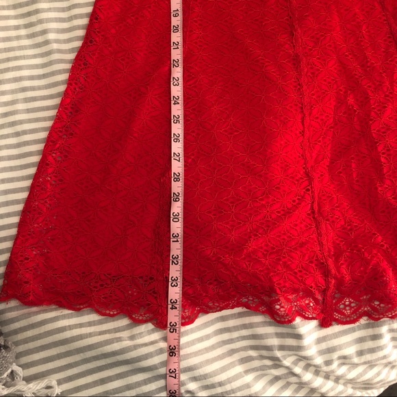 NWT Stitch Fix Red Lace Dress - Picture 7 of 7